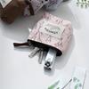 Mini Simple Pattern Storage Pouch, Zipper Carry-On Bag, Lipstick Bag, Earphone Bag