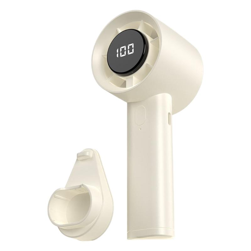 Handheld Mini Fan USB Rechargeable 100 Speed Quiet Desk Fan Portable Cooling Fan for Indoor Outdoor Use Birthday Gift