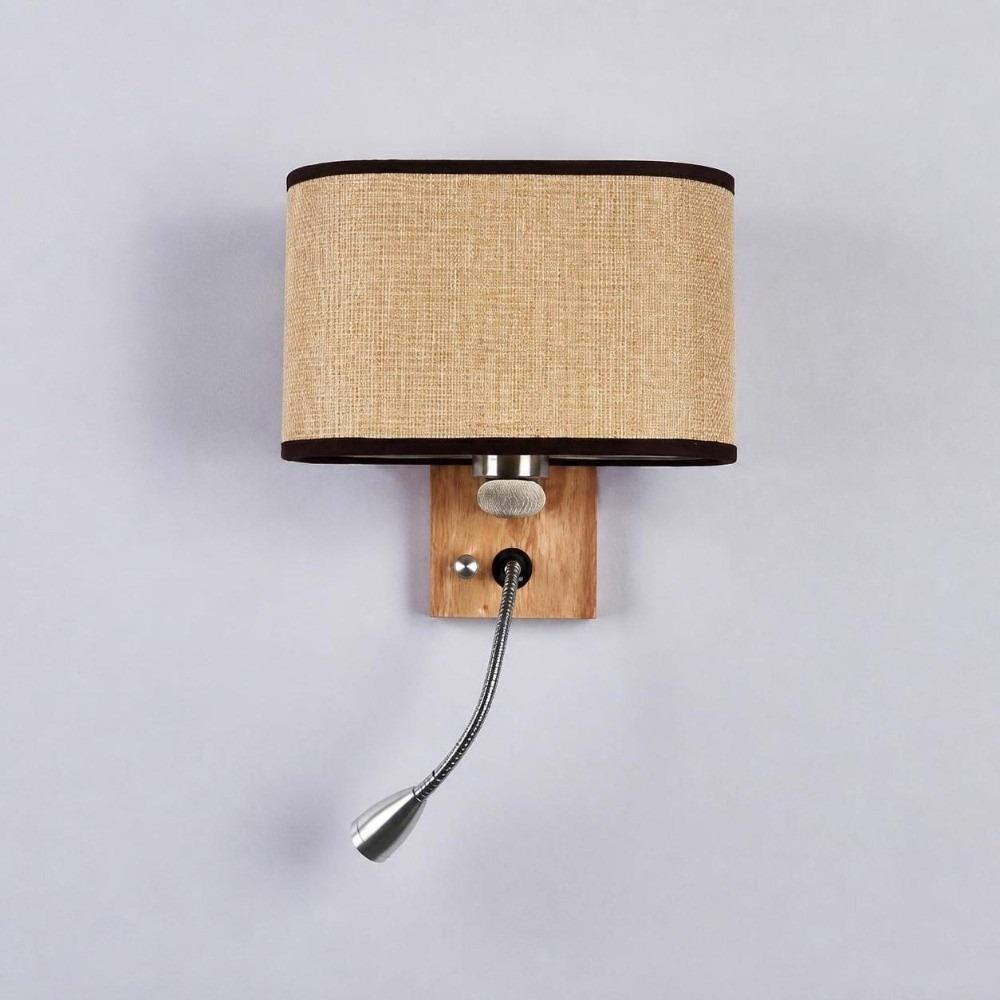 85-265V LED Wall Lamp with Rotary Switch Wall Lantern Fixture Nordic Style Sconce  Reading Nook