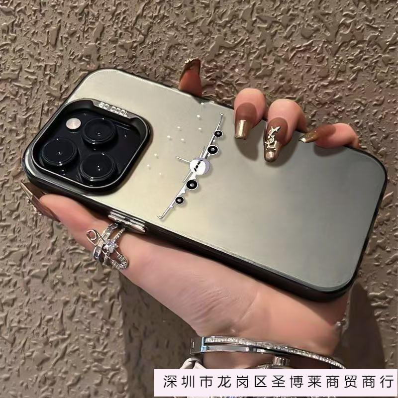 The new aircraft is suitable for iphone16 mobile phone case Apple 15promax/14 anti-drop 13pro12 foreign trade 11xr.