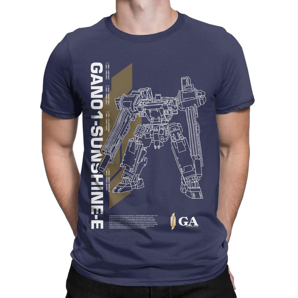 Armored Core Ga America Mech Sonnenschein E Negativ Lustig 100% Baumwolle T-Shirt Armored Core T-Shirts Oberteile Für Unisex