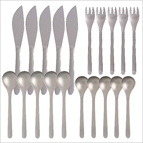 [Yanagi Sori] Dessert Cutlery Set 20pcs – Kitchen