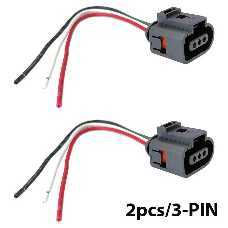 

2pc For VW Golf Jetta Touareg Touran Amarok Passat Polo Scirocco Sharan T5 Camshaft Position Cam Sensor Plug Connector 8K0973703