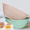 Silicone Bread Proofing Basket Round/Oval Dough Fermentation Basket Dough Proofing Bowl  Sourdough