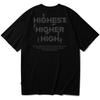 Seupeullaesikodeu Black Short Sleeve T-Shirt - Higher