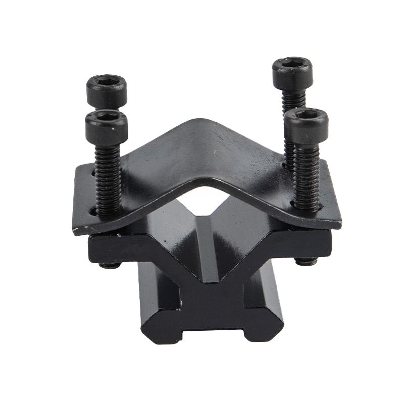 Tactical Adjustable Rail 20Mm Barrel Mount Adapter For Scope Flashlight Laser