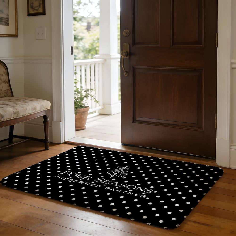 

Floor Mat Soft Flannel Rug Non Slip Absorbent Mat for Bathroom Bedroom Home Decor Fashion S SCOTTY C CAMERON 50x80cm