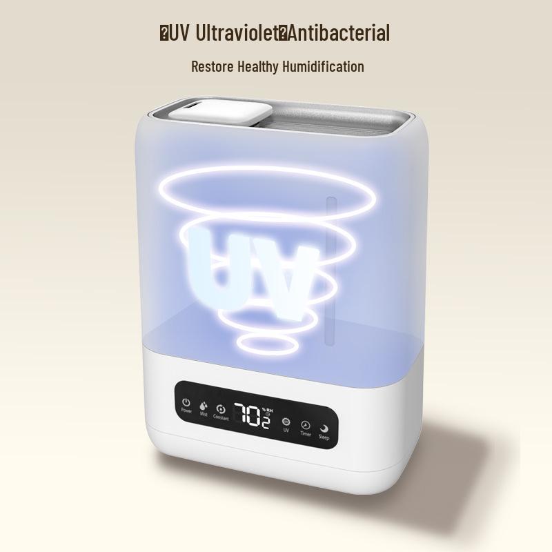 Smart Silent Humidifier: Large Capacity, Aromatherapy, Air Purifier, Bedroom, Constant Humidity, High Mist Output