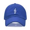 Unisex Soft Cotton Dad Hat Musical Note Embroidery Baseball Cap For Women Men Adjustable Unisex Casual Sports Caps