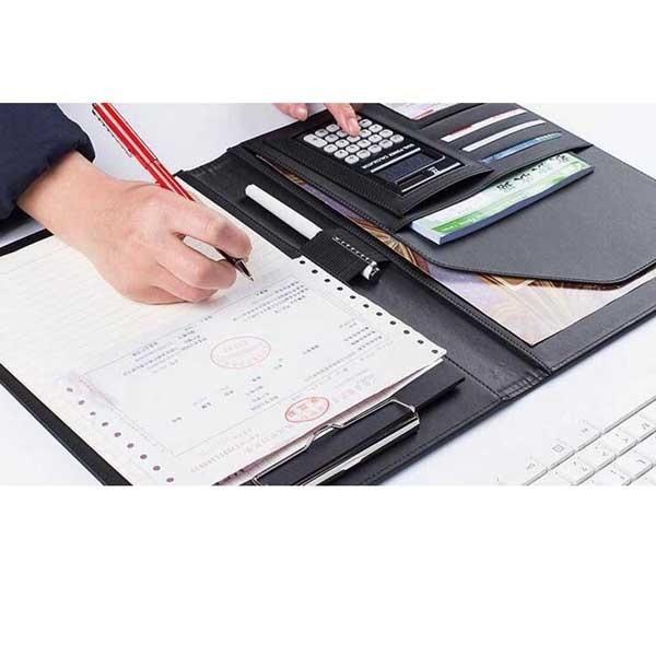 Buy Best Portfolio Organiser Folder Leather Soft Bolsa Conference