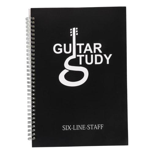 

Sheets, Tabs, Notes, Notebook, Ukulele, Bass, Guitar, Coil Music Book, Guitar Chords, Portable Score for Guitarists
