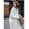 Mocana Women's Elegant Long Wool Blend Coat