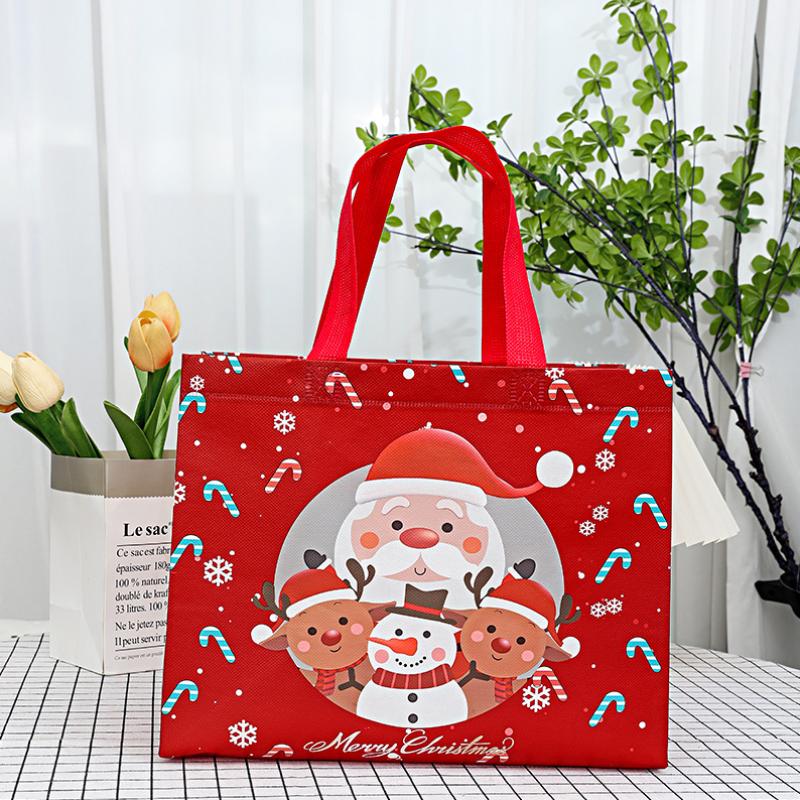 Pungi Cadou de Crăciun Decorațiune Petrecere de Crăciun Mărturii pentru Copii 2025 Crăciun Moș Crăciun Pungi de Mână Navidad Natal Cadou Anul Nou 2026