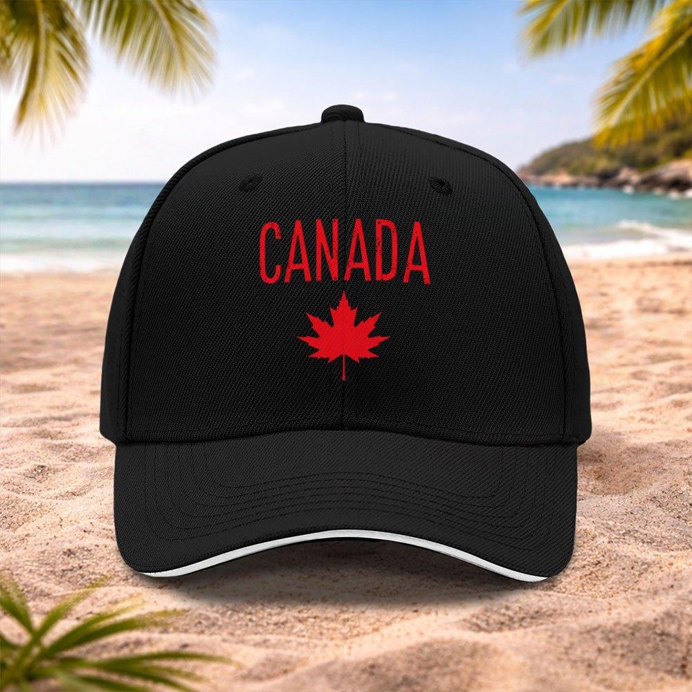 Canadian Maple Leaf Baseball Cap  Adjustable Lightweight Unisex Hat for Unisex  Women