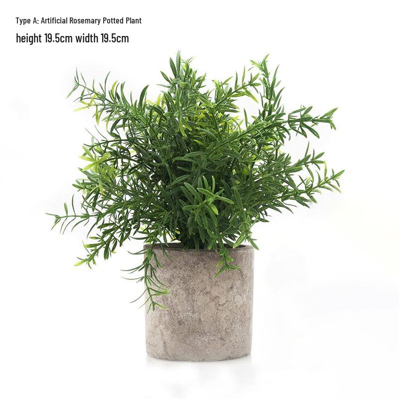 Искусственный бонсай эвкалипт настольный декор: Искусственная зелень для дома