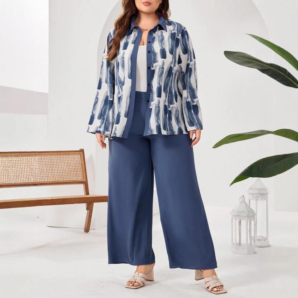 Bestseller: Orientalisches Patchwork-Blumenkleid in Übergröße, Elegantes Temperament, Frühjahrs-/Herbstmode