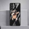 Dog Cute Animal Glass Case For Samsung Galaxy S22 S20 FE S21 Plus Phone Cover S10 5G S9 Note 20 Ultra 10 Lite Shell