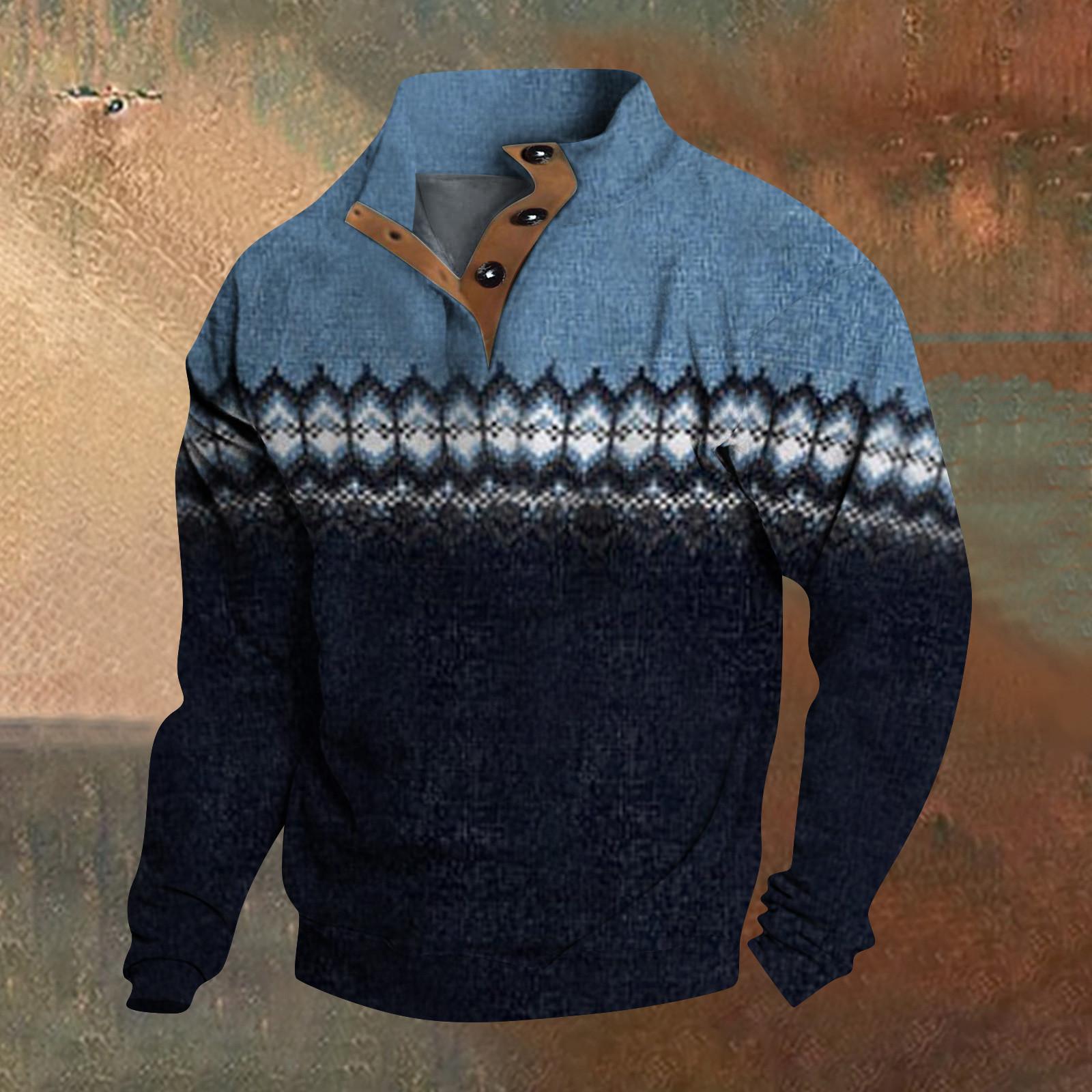 

Весенняя и мужская толстовка с воротником-стойкой — это повседневные свитера для активного отдыха, топы L