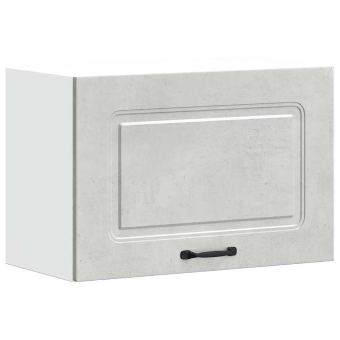 VidaXL Armoire murale de cuisine Kalmar gris béton bois d'ingénierie 853601