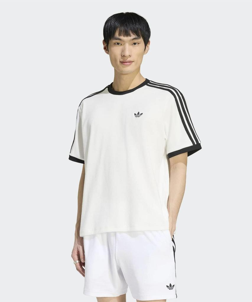 ADIDAS Terry Cali Tee - Cloud White:Black / Kw7400