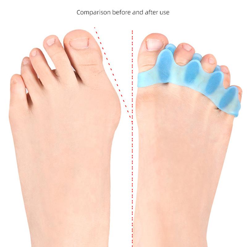 Finger Toe Separator Flexible Valgus Corrector Relieve Thumb Valgus Foot Care