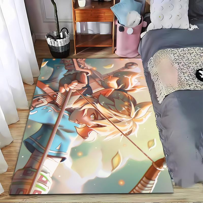 

Stylish Cartoon Hunter Rug for Home Decor Suitable for use as an anti-slip game mat for living room and bedroom sofas 40x60cm( 15x23in )