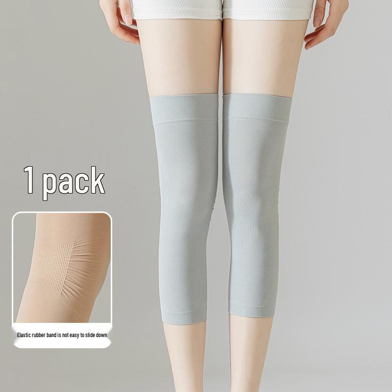 Genunchiere pentru femei din modal respirabil: Mânere de picior sport fără cusături de vară