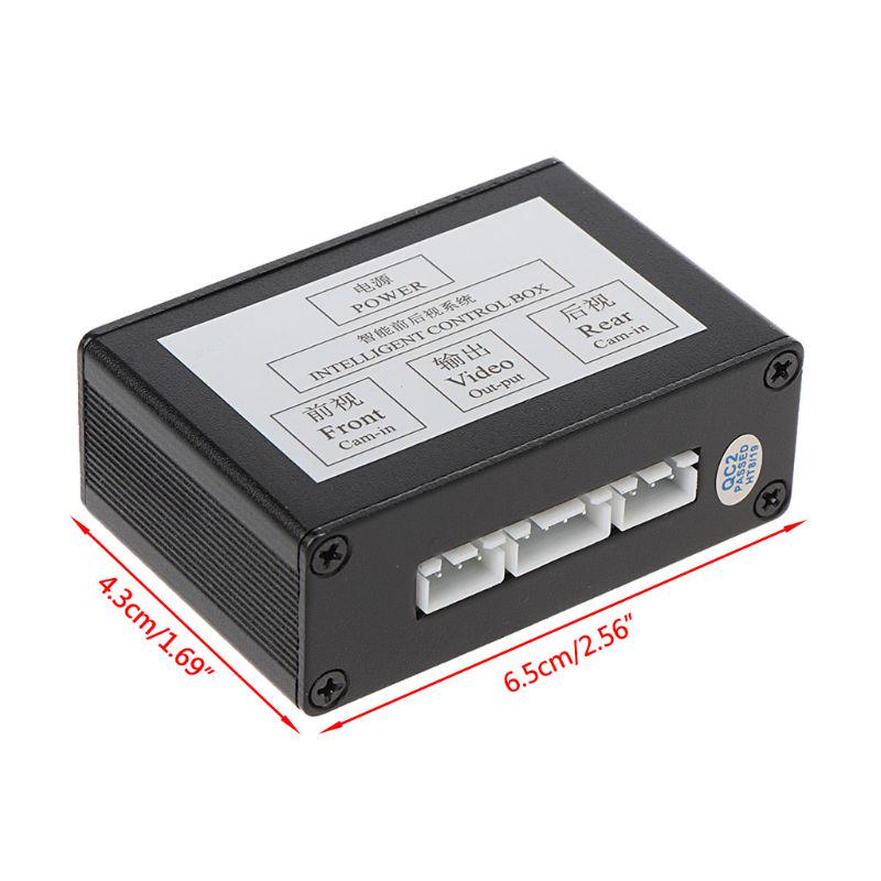 Car Parking Camera Video Channel Converter Auto Switch Front/Rear View Camera Video Control Box