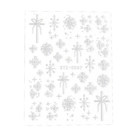 

Модная наклейка для дизайна ногтей 5D стереоскопические аксессуары DIY маникюр F