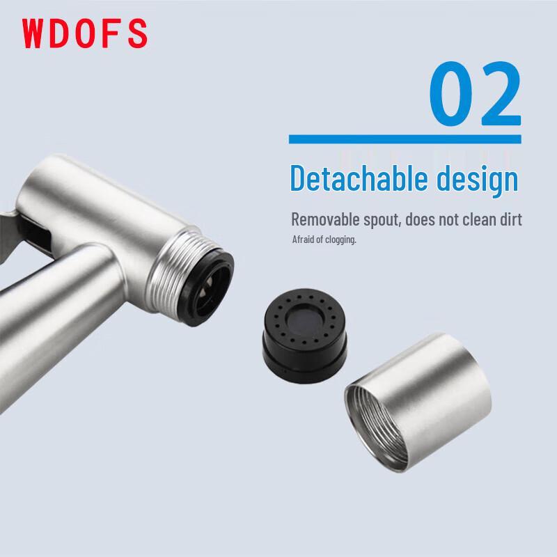 Kit de douchette de bidet en acier inoxydable 304