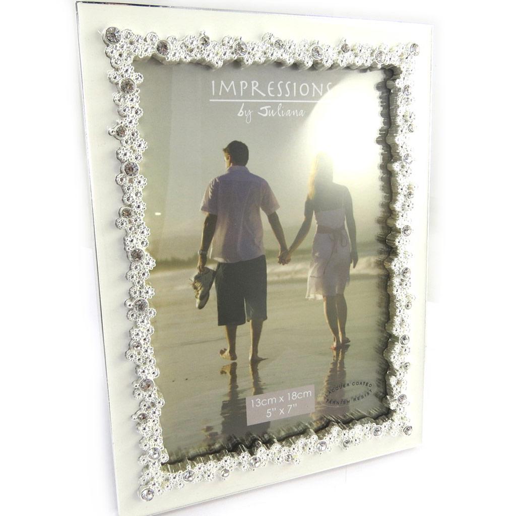 Les Trésors De Lily [M7794] - 'Romance' fotorámeček ze slonovinového křišťálu (13x18 cm)