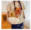 Cute Cuckoo Chicken Plush Crossbody Bag - Cartoon Doll for Girls