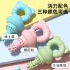 New pet toy pacifier-type TPR dog toy, durable for chewing and teeth grinding, chew ball and chew stick combination set