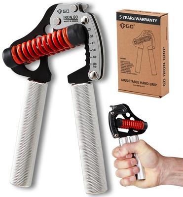 GD IRON GRIP 80 Lätt Handgreppsstärkare (25-80 kg / 55-176 lbs) Justerbart motstånd och bredd (Japansk upplaga)