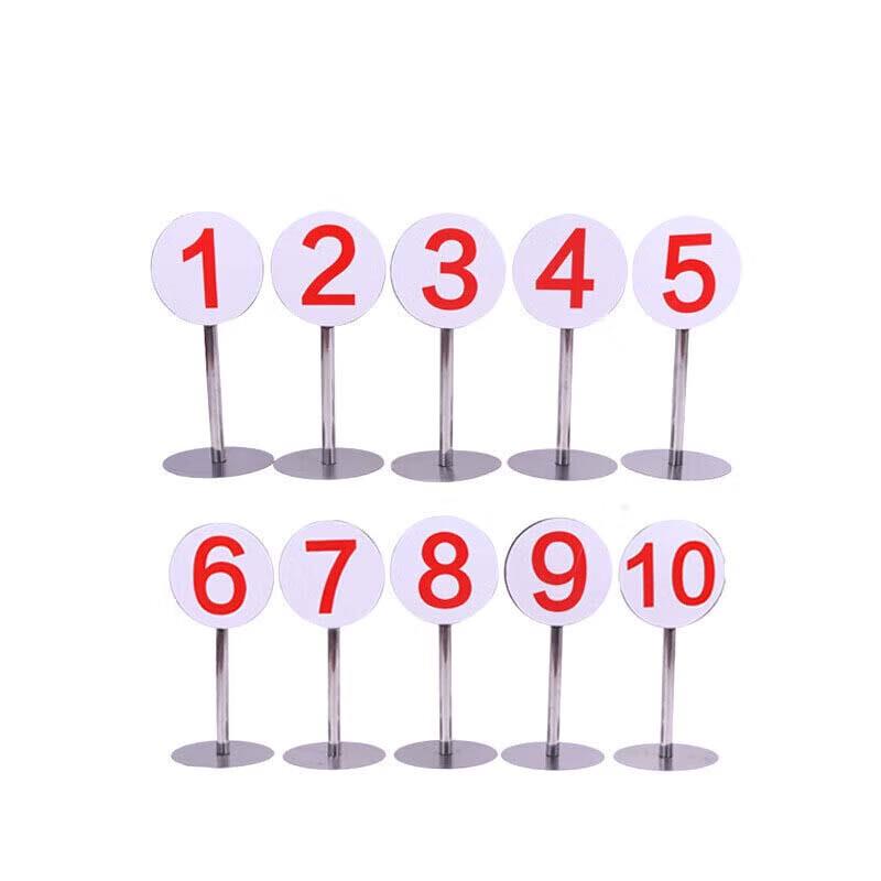 Sports Field Numbered Target Markers