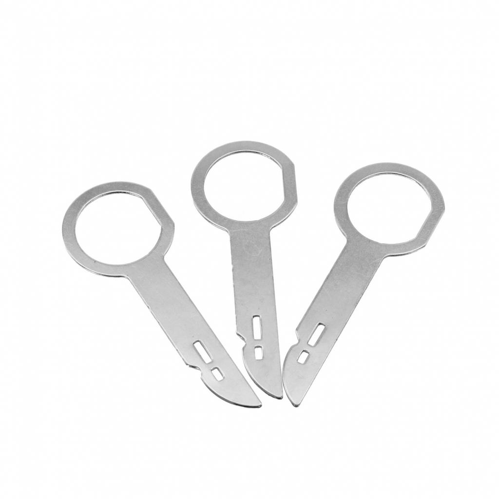 Ergonomisches Metall-Radioausbauwerkzeug für Ford für Mercedes 4er-Pack Schlüssel