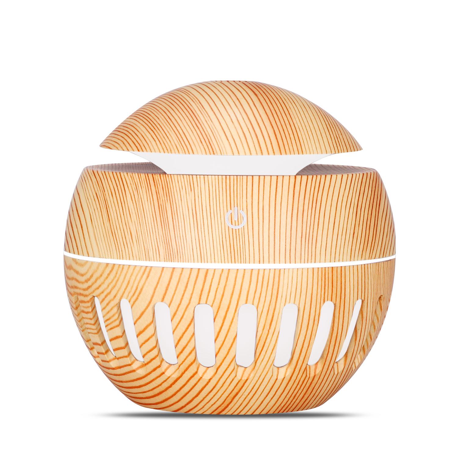 Wood Grain USB Humidifier & Air Purifier USB