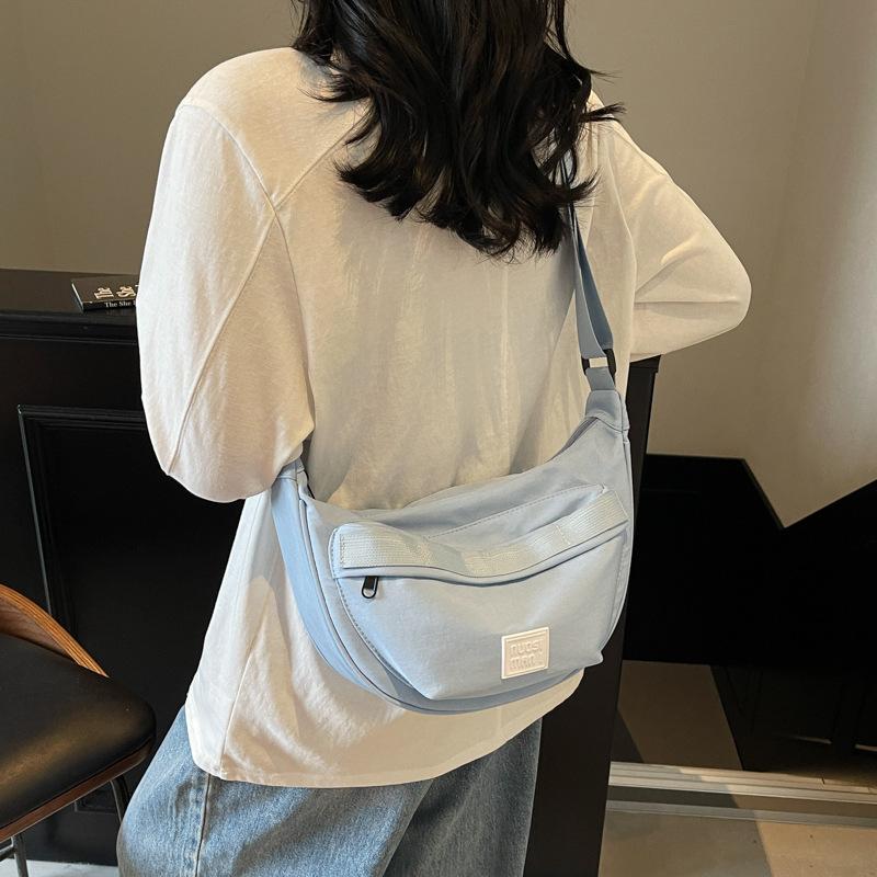 Bag Women's Summer New Simple Messenger Commuter Versatile Fashion Casual Shoulder Dumpling Bag