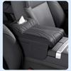 Leather Car Armrest Box Cover for Jaecoo J7 JETOUR T2 Haval H9 2024 2025 with Storage Bag Height Increase Pad Protective Accesso