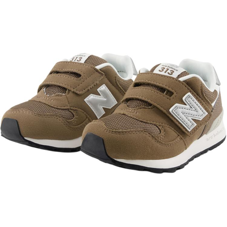 New Balance NB 313 Comfortable Versatile Durable Low-Top Walking Shoes Baby Shoes Brown IO313TH2