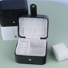 Mini Jewelry Organizers Soft PU Material Jewelry Storage Organizers Jewelry Storage Box Drawers Jewelry Box for Earrings