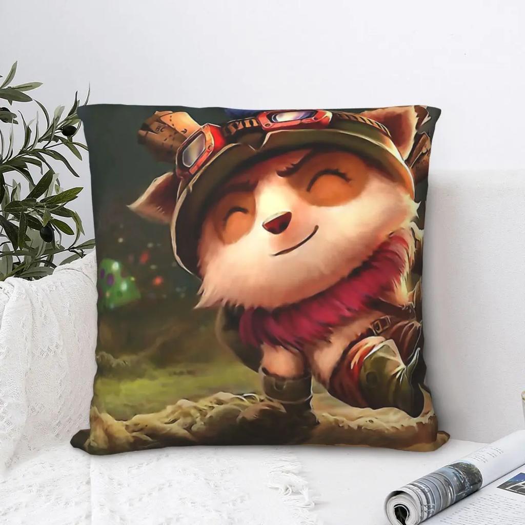 Mo Cojines Throw Pillow Case League Of Legends Game Cushion Home Sofa Chair Print Decorative Coussin