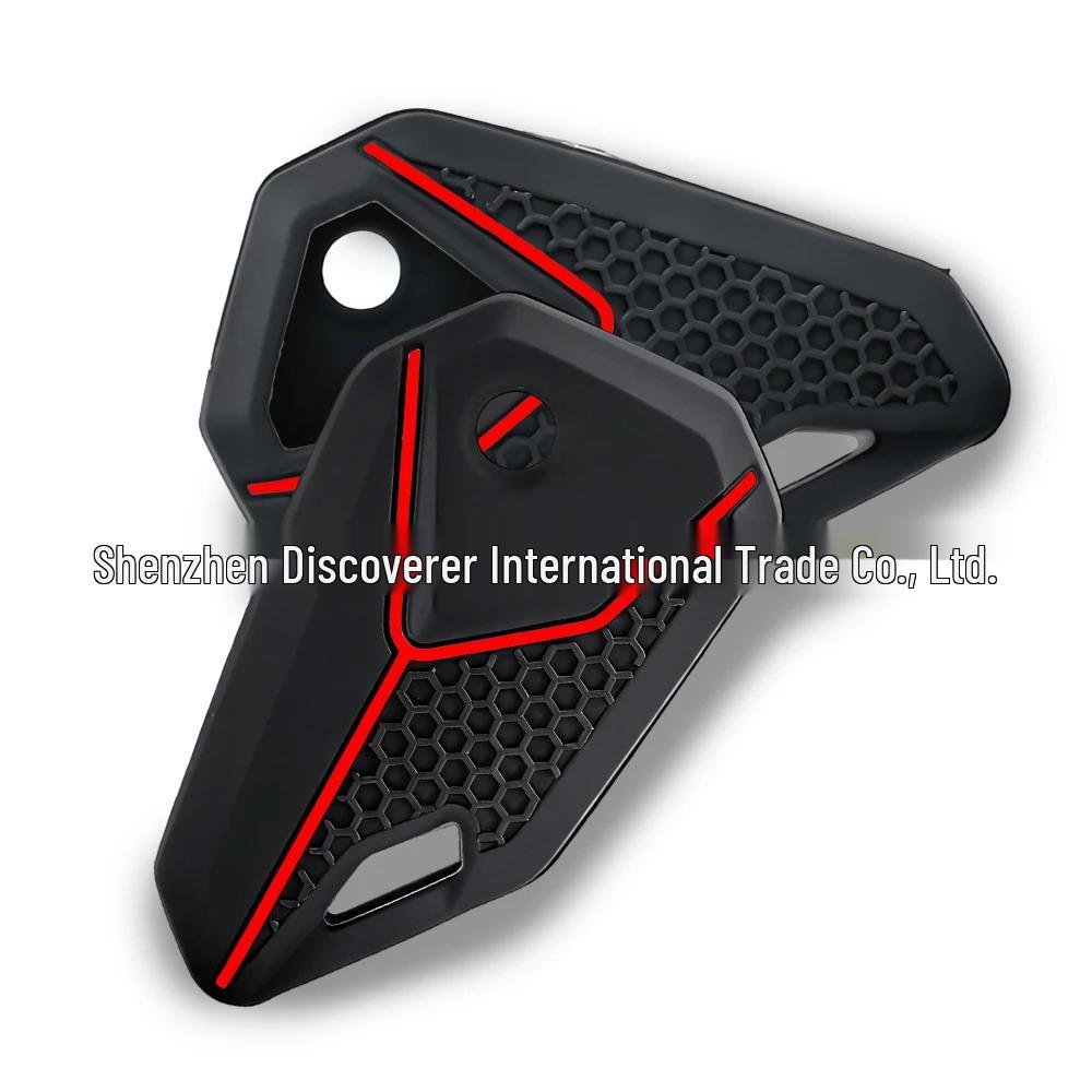Foldable Silicone Key Blank for Honda, Kawasaki, Yamaha, Suzuki Motorcycles - Automatic Pop-out Design