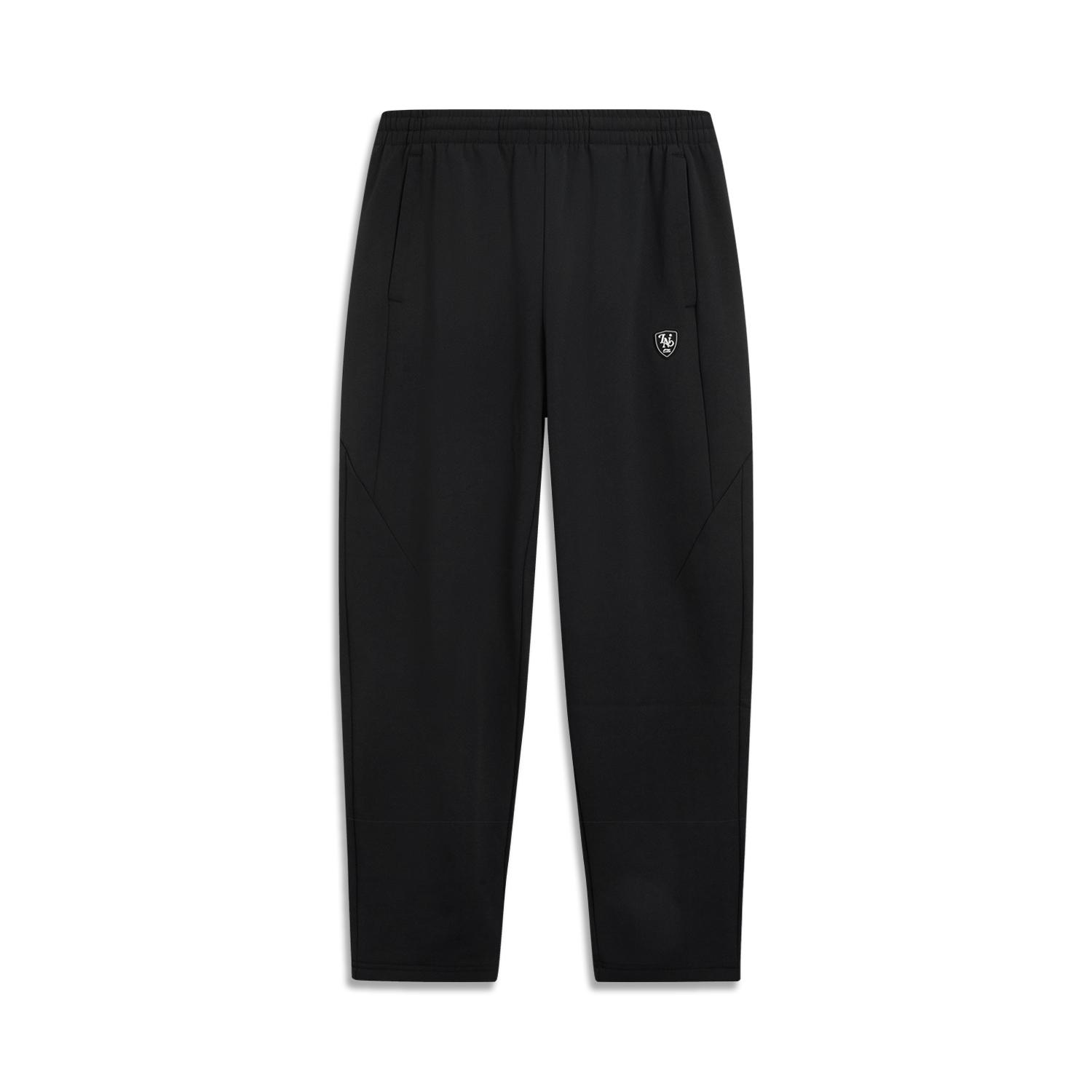Li Ning Sports Trendy Collection Fleece Lined Thermal Fashion Versatile 3D Effect Sports Pants Men s AYKV865-2 3XL