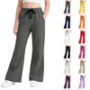 Kids Flared Leggings Stretchy Slim Fit Lined Pants for Fall Winter