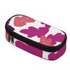 Pencil Bag 300D Polyester Spacious Storage Zip Around Closure with Main Compartment Mesh Pocket and Pen Slots for Boys Girls