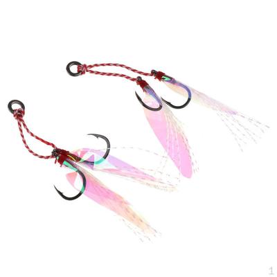 Fishhooks Jigging Assist with Shiny PE Line