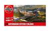 Airfix Scale Royal Air Force Supermarine Spitfire Plastic Model X5140 1/48 Mk.18 (Molded Color)