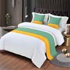 Premium Long Bed Banner Bed with Towel Modern Home Beds End Towel, Hotel Specific Pillow Cover, Light Luxury Bed End Towel