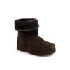 Women S caSual Wool Rubber bootS Hib410 Ka20  4cm 